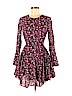 H&M 100% Viscose Pink Casual Dress Size 4 - photo 1