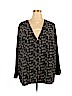 Travelsmith 100% Polyester Black Cardigan Size 3X - photo 1
