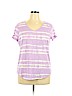 Sonoma Goods for Life Purple Short Sleeve T-Shirt Size XL - photo 1