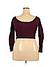 American Eagle Outfitters Burgundy Long Sleeve T-Shirt One size - photo 2