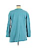 Purejill 100% Cotton Blue Long Sleeve Top Size XL - photo 2