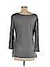 New York & Company Gray 3/4 Sleeve Top Size XL - photo 2
