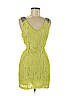 Lush 100% Polyester Yellow Cocktail Dress Size M - photo 1