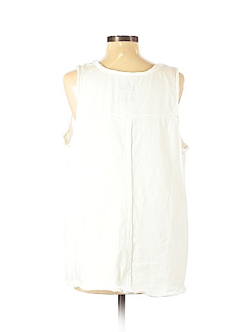 Peace Love World Sleeveless Top (view 2)