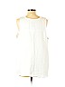 Peace Love World 100% Pima Cotton White Sleeveless Top Size 1X - photo 2