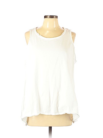 Peace Love World Sleeveless Top (view 1)