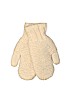 Alma 100% Wool Solid Tan Mittens One size - photo 1