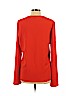 Topshop Orange Long Sleeve Blouse Size 10 - photo 2