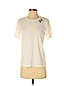 Saint Laurent 100% Cotton Ivory Short Sleeve T-Shirt Size XS - photo 1