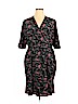 Q&A 100% Polyester Black Casual Dress Size XL - photo 1