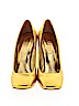 Dries Van Noten 100% Leather Gold Heels Size EU 37 - photo 2
