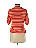 Hollister 100% Cotton Orange Cardigan Size L - photo 2