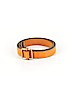 J.Crew 100% Leather Solid Orange Leather Belt Size Lg - Med - photo 1