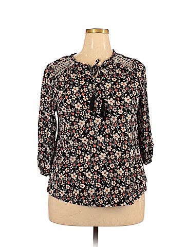 Style&Co 3/4 Sleeve Top (view 1)