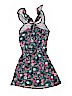 Shoshanna Floral Blue Dress Size 12 - photo 2