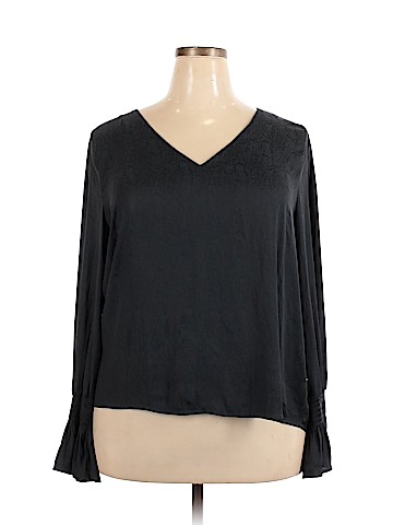 A New Day Long Sleeve Blouse (view 1)