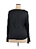 A New Day 100% Polyester Gray Long Sleeve Blouse Size XXL - photo 2