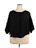 Old Navy 100% Polyester Black Long Sleeve Blouse Size XXL - photo 1