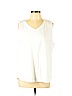Isaac Mizrahi LIVE! 100% Cotton White Tank Top Size XL - photo 1