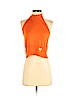 Diesel 100% Acrylic Orange Halter Top Size S - photo 1