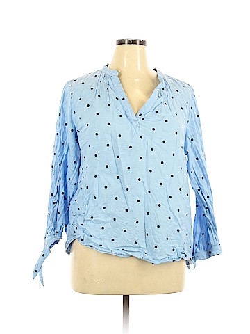 Old Navy Plus Long Sleeve Blouse (view 1)
