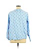Old Navy Plus Blue Long Sleeve Blouse Size XL - photo 2