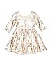 GB Girls 100% Polyester Gold Special Occasion Dress Size 10 - photo 2