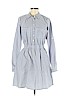 Love, Fire 100% Cotton Blue Casual Dress Size M - photo 1