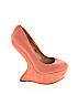 Atmosphere Orange Heels Size 6 - photo 1