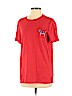 Victoria's Secret 100% Cotton Red Short Sleeve T-Shirt Size XS - photo 1