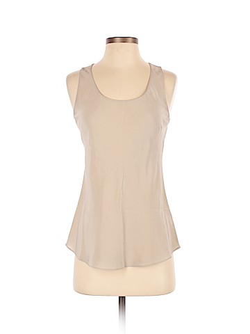 Classiques Entier Sleeveless Silk Top (view 1)