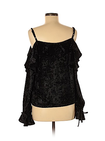 Aqua Long Sleeve Top (view 2)