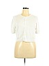 Roz & Ali White Cardigan Size 1X - photo 1