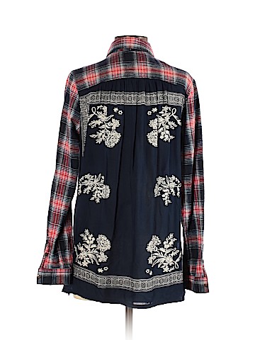 Free People Long Sleeve Button-Down Shirt (view 2)