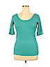 Decree Green 3/4 Sleeve Top Size XL - photo 1