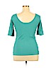 Decree Green 3/4 Sleeve Top Size XL - photo 2