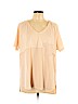 Lara Pink Short Sleeve Top Size XL - photo 1