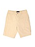 Polo by Ralph Lauren 100% Cotton Solid Ivory Khaki Shorts Size 14 - photo 1