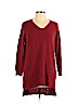 Eileen Fisher 100% Wool Burgundy Wool Pullover Sweater Size L - photo 1