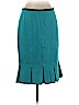 Nanette Lepore 100% Cotton Teal Casual Skirt Size 4 - photo 1