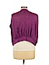 Lane Bryant 100% Cotton Purple Cardigan Size 14 - 16 Plus - photo 2