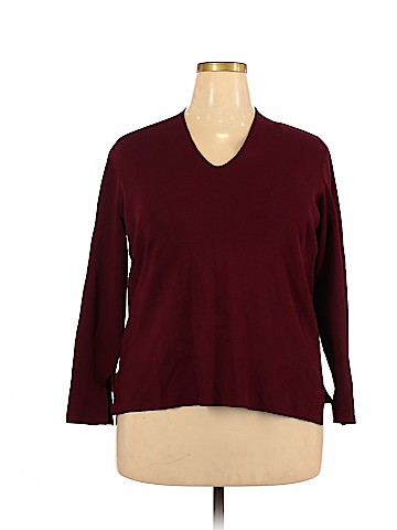 August Silk Pullover Sweater (view 1)