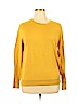 Who What Wear Yellow Pullover Sweater Size 1X - photo 1