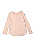 Gap Kids 100% Cotton Stripes Pink Long Sleeve T-Shirt Size 6 - 7 - photo 1