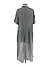 Eileen Fisher 100% Silk Gray Casual Dress Size M - photo 2