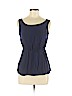 Kelsi Dagger Brooklyn 100% Rayon Blue Sleeveless Blouse Size M - photo 1