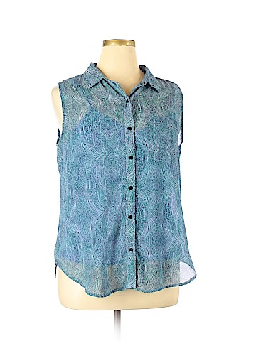Liz Claiborne Sleeveless Blouse (view 1)