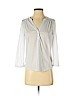 H&M 100% Polyester White 3/4 Sleeve Blouse Size XS - photo 1