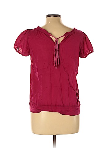 American Eagle Outfitters Short Sleeve Blouse (view 2)