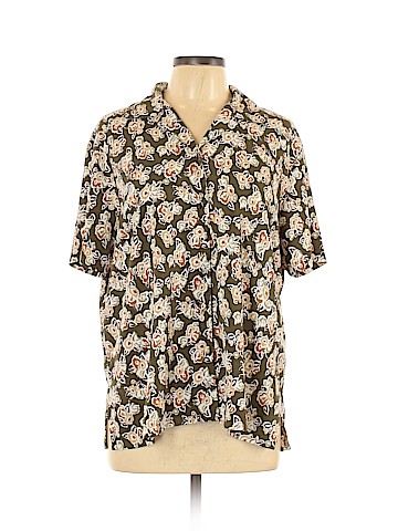 Notations Short Sleeve Button-Down Shirt (view 1)